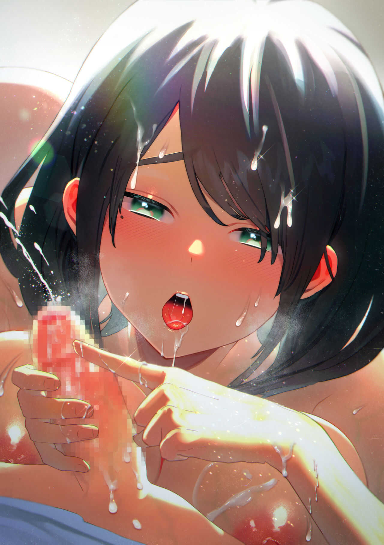 Houkei da to Gakkou Sotsugyou Dekinai Houritsu nano de Wakai Okaa-san ga Musuko no Chinpo o Muite mita. page 2 full