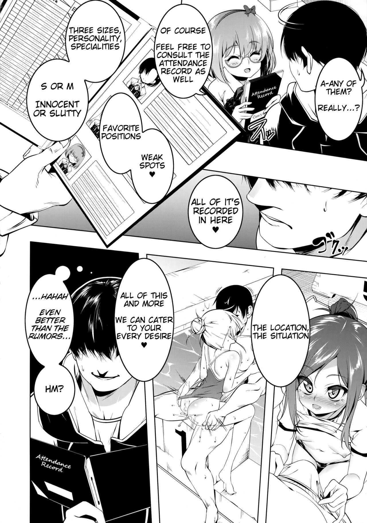 The School is Occasionally a Sex Shop  ~Year 5, Class 2, Seat Number 4: Kihouin Kazune~ page 4 full