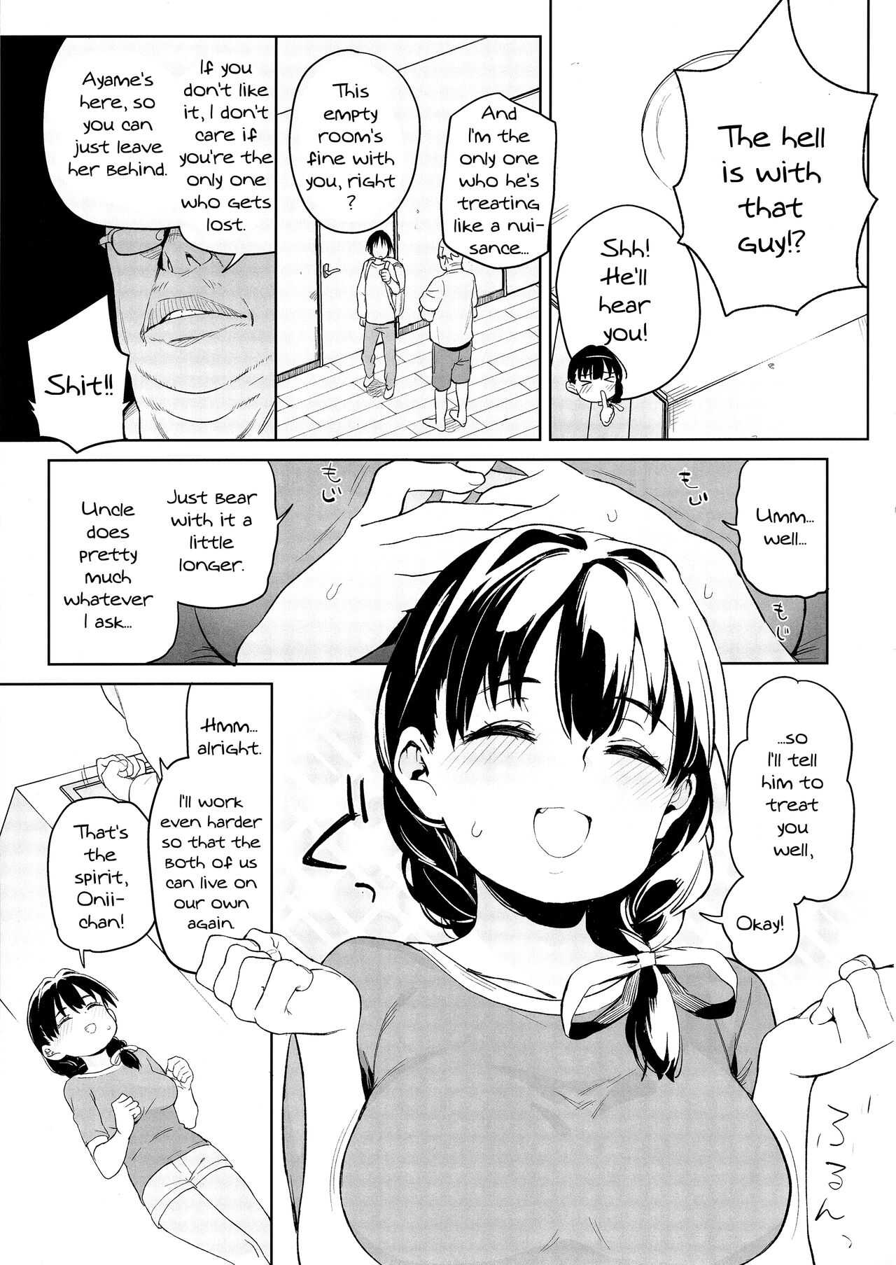 Ore no Imouto ga Oji-san no "Onaho" ni Naru to Iidashita!! | My Little Sister Said She's Going To Become My Uncle's Bride!! page 6 full
