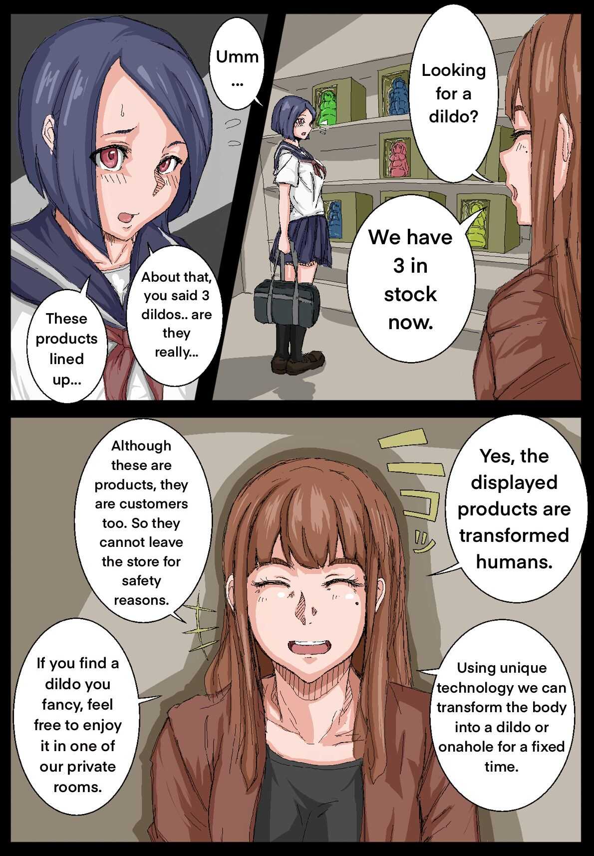Onahole Senpai page 5 full