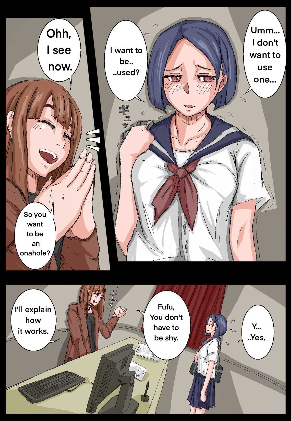 Onahole Senpai page 6 full
