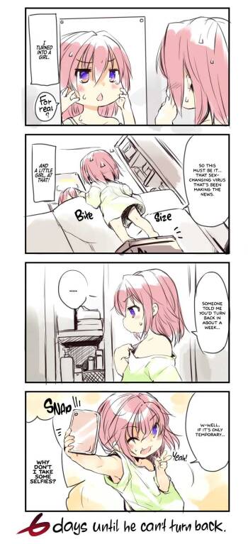The TS girl will check that he can‘t turn back after seven days cover