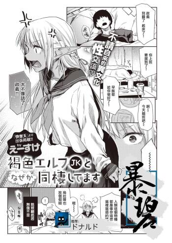 Kasshoku Elf JK to Naze ka Dousei Shitemasu. | 不知为何，我和褐色精灵JK在同居。 cover