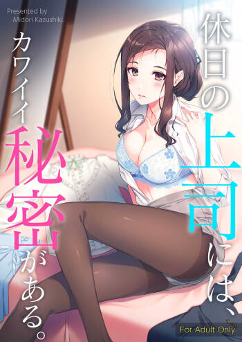 Kyuujitsu no Joushi ni wa, Kawaii Himitsu ga Aru. cover
