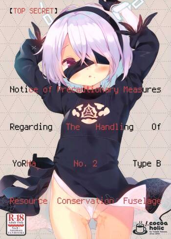 【TOP SECRET】 Notice of Precautionary Measures Regarding The Handling Of YoRHa No.2 Type B Resource Conservation Fuselage cover
