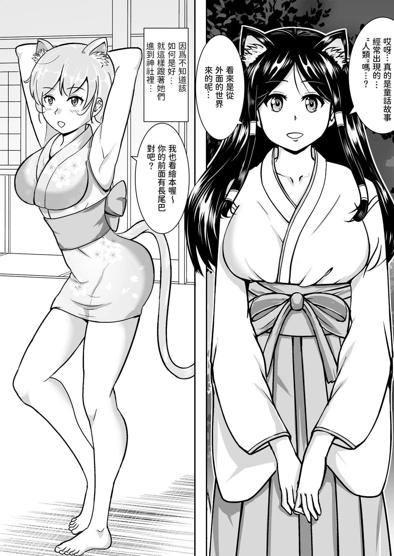 Neko oTasukete Tensei shitara Neko Megami Sanshimai ni Mainichi Sei o Shiborarete iru Ken. page 4 full