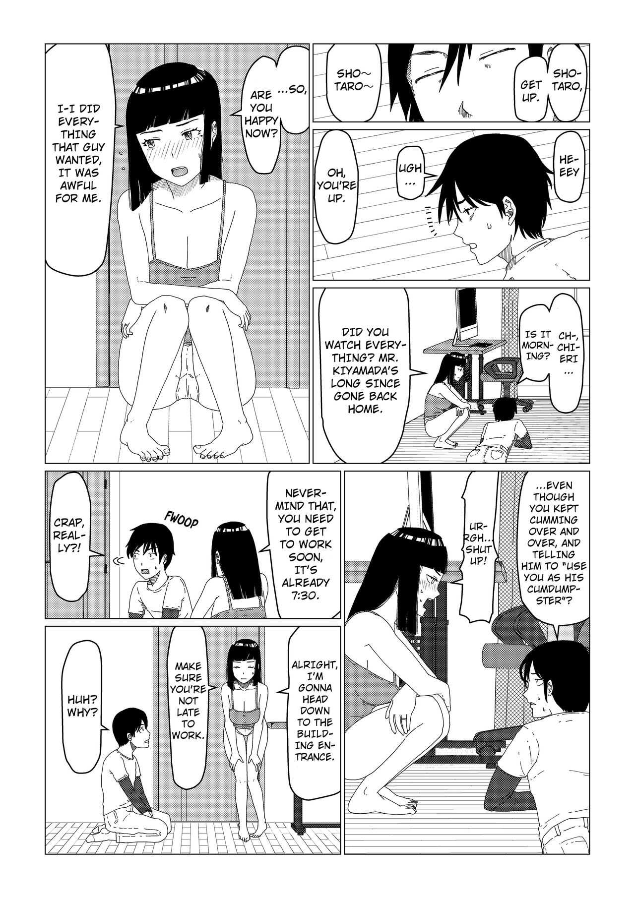 Chieri-san wa Makerarenai! 2 - Otto Kounin Mansion Kyouyuu Netorase Benki Tsuma Zenpen- | Chieri-san Never Gives Up! 2 - Spouse-approved Apartment Hotwife - Part 2 page 1 full