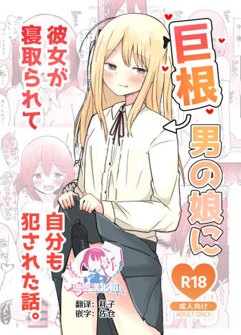 Kyokon Otokonoko ni Kanojo ga Netorarete Jibun mo Okasareta Hanashi. cover