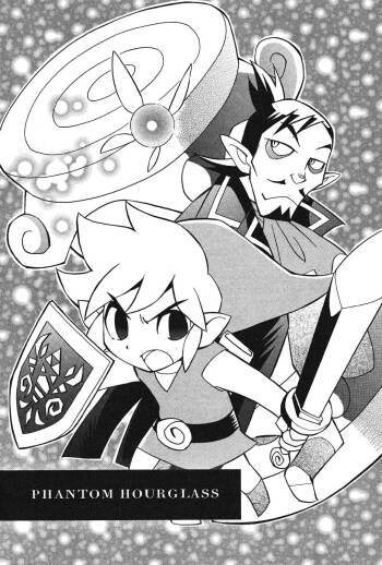 The Legend of Zelda - Phantom Hourglass Manga cover