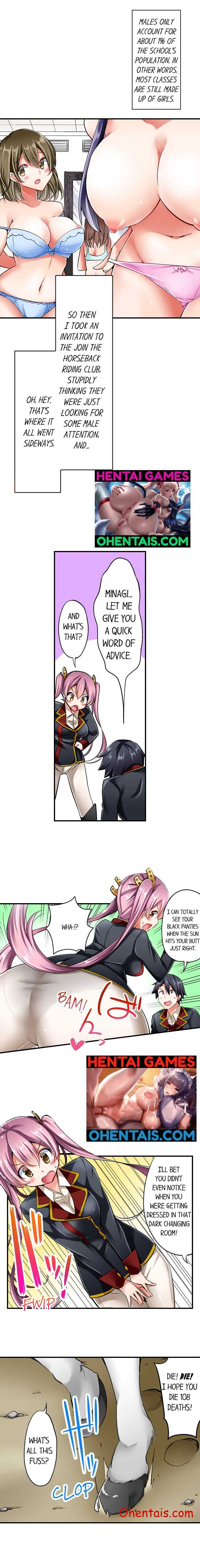 Cowgirl’s Riding-Position Makes Me Cum | Jouba Joshi ni Kijouraretai tsu! Ch. 1-4 page 5 full
