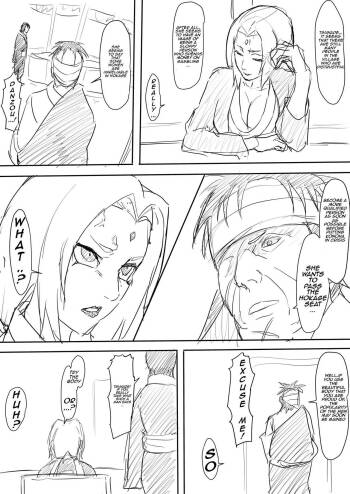 Danzou X Tsunade cover