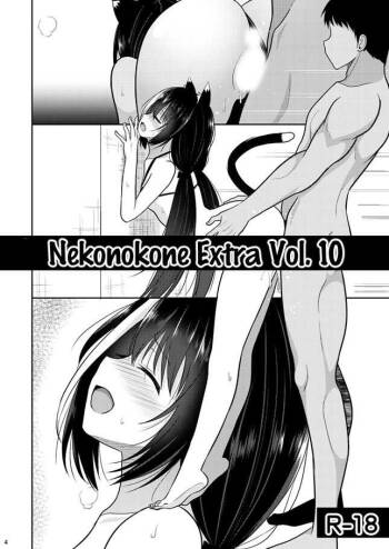 Nekonokone Omakebon Vol. 10 cover