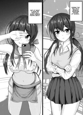 Majime na Onnanoko mo Uraaka de wa H na Koto Shiteru Manga | Manga About a Serious Girl Having Sex Behind Closed Doors cover