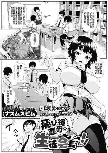 Tobikyuu Renai Seito Kaichou-san!! cover