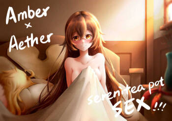 Amber x Aether ~ serenitea pot sex!!! cover