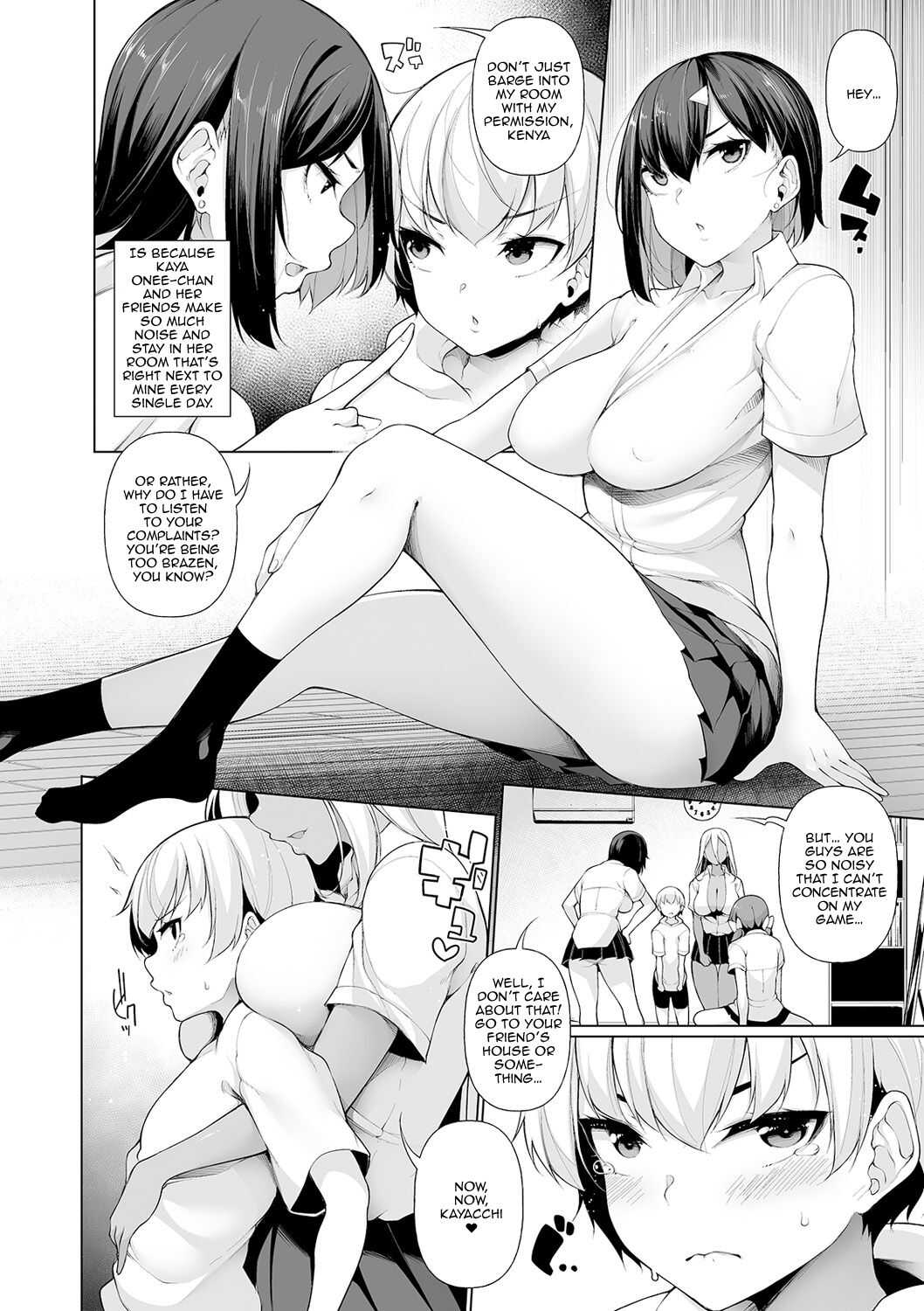 Zenbu Gal na Nee-chan no Sei | It's All The Gal Nee-chans' Fault page 6 full