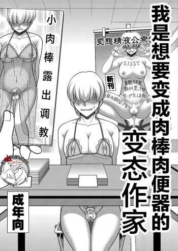 Boku wa Chinpo Nikubenki Ganbou no Hentai Homo Sakka cover