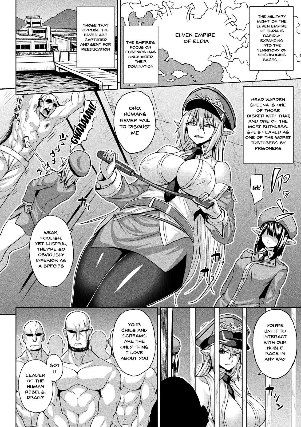 Mesu Ochi Haiboku Shoujo | The Woman Who's Fallen Into Being a Slut In Defeat Ch. 1-2 page 5 full