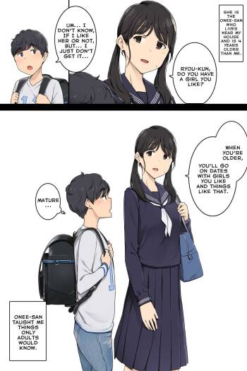 Toshishita no Boku ni Otona na Koto o Oshiete kureru Osananajimi ni Onee-san cover