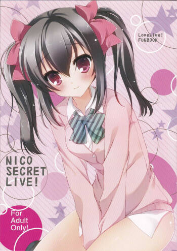 NICO SECRET LIVE! cover