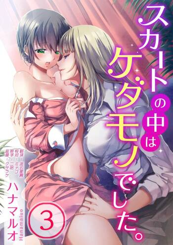 Skirt no Naka wa Kedamono deshita. Ch. 3 cover