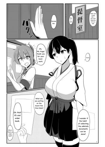 Kuubo Kaga wa Midara ni Somaru cover