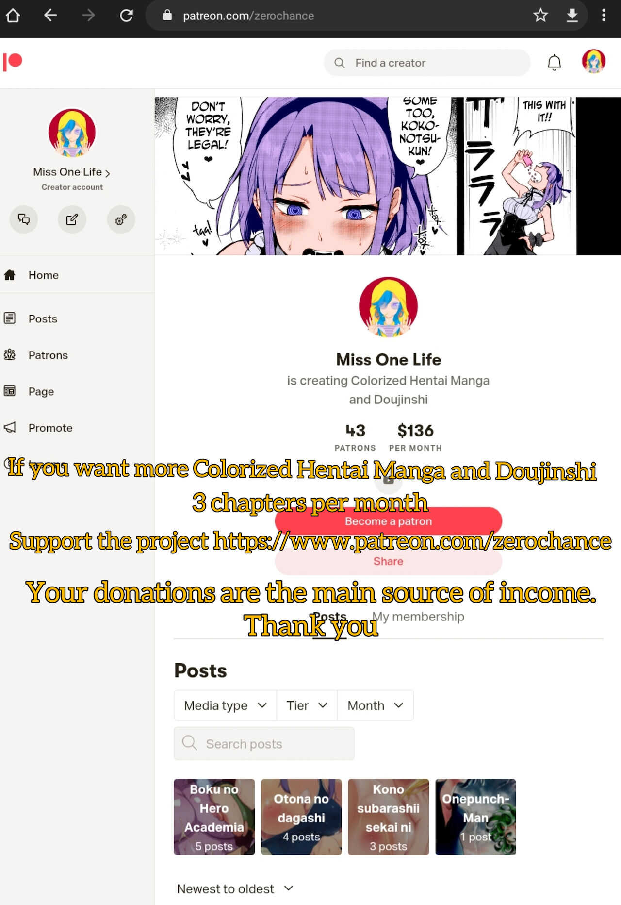 Oshi ni Yowai Haha page 7 full
