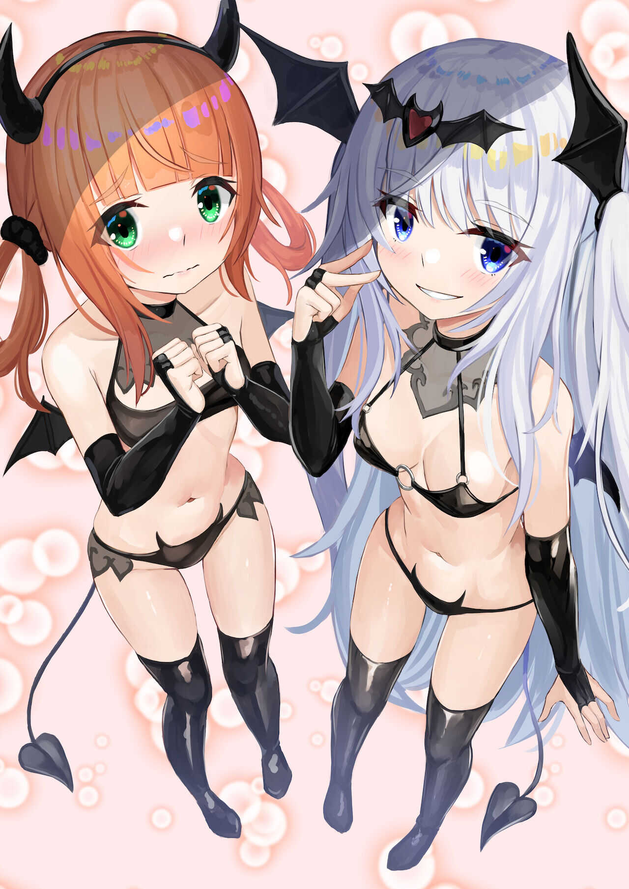 愛彩と佳奈 -サキュバスコスプレえっち- page 8 full