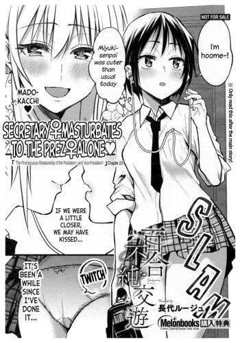 Kaichou to Fukukaichou no Fujun na Otsukiai Ch. 2.5 cover