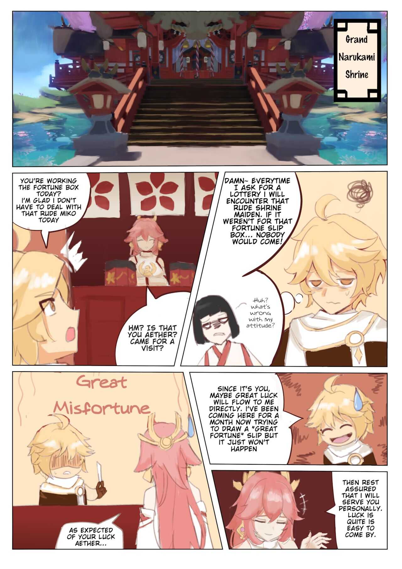 Yae Miko's special service page 2 full
