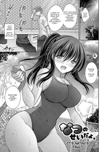 It‘s Natsu‘s Fault cover