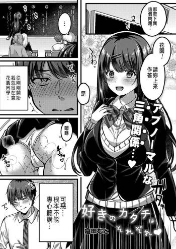 Suki no Katachi wa Sorezore Ch. 3 cover