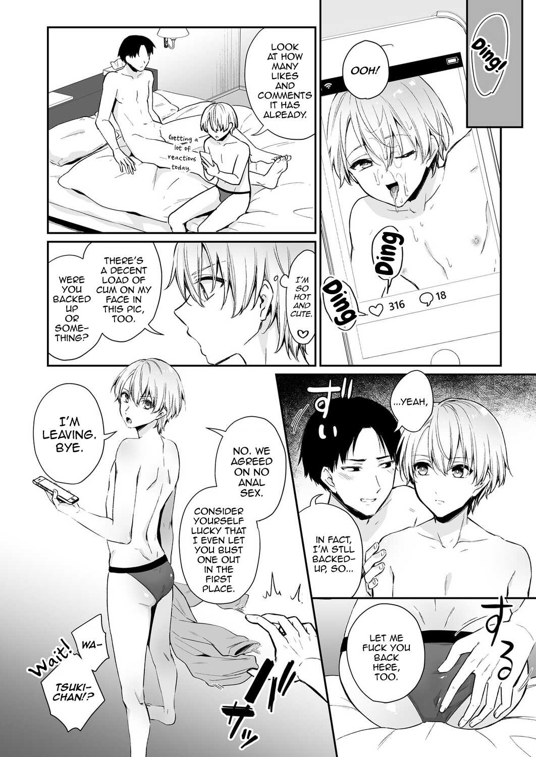 Koi Aji, Choudai  ~Bukkake Mania to Zetsurin-kun~ page 4 full