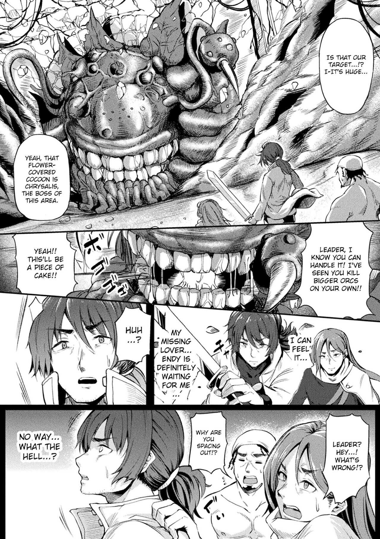 Igyou no Sanagi ~Goblin ni Haiboku Shita Nyotaika Senshi no Matsuro~ | The Strange Chrysalis ~Fate of a Warrior Defeated by Goblins and Turned into a Woman~ page 2 full