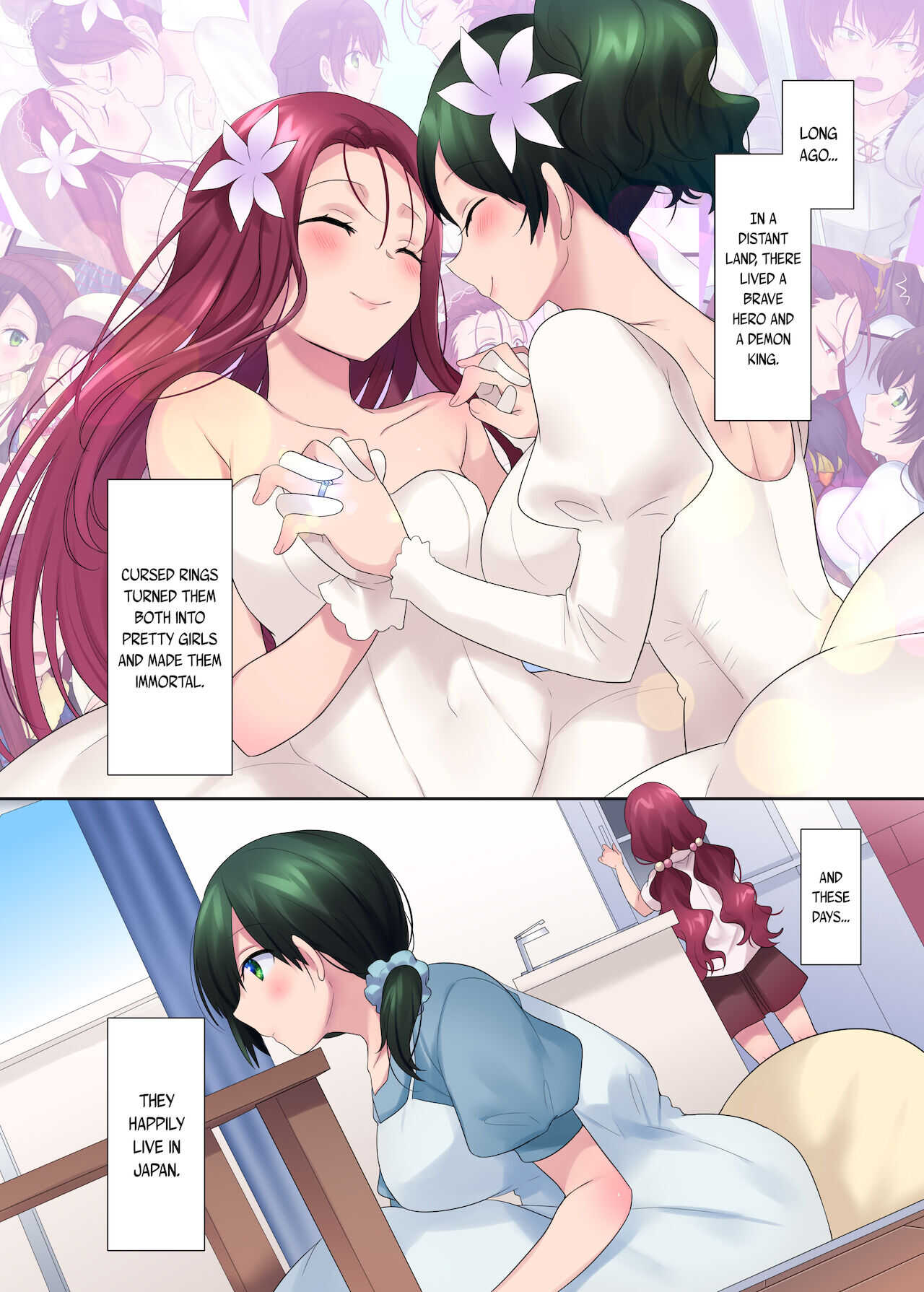 Honnoji no Seihen ~Onna ni Sareta Nobunaga~ | Honnoji Transformation ~Nobunaga was Turned into a Girl~ page 1 full