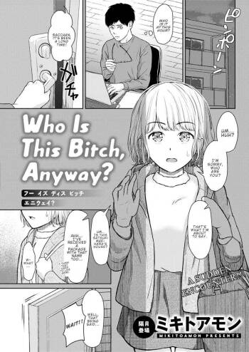 Who Is This Bitch, Anyway? cover