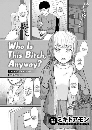 Who Is This Bitch, Anyway? cover