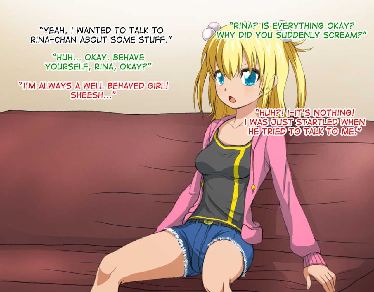 Rina to Riku to Tagosaku page 6 full