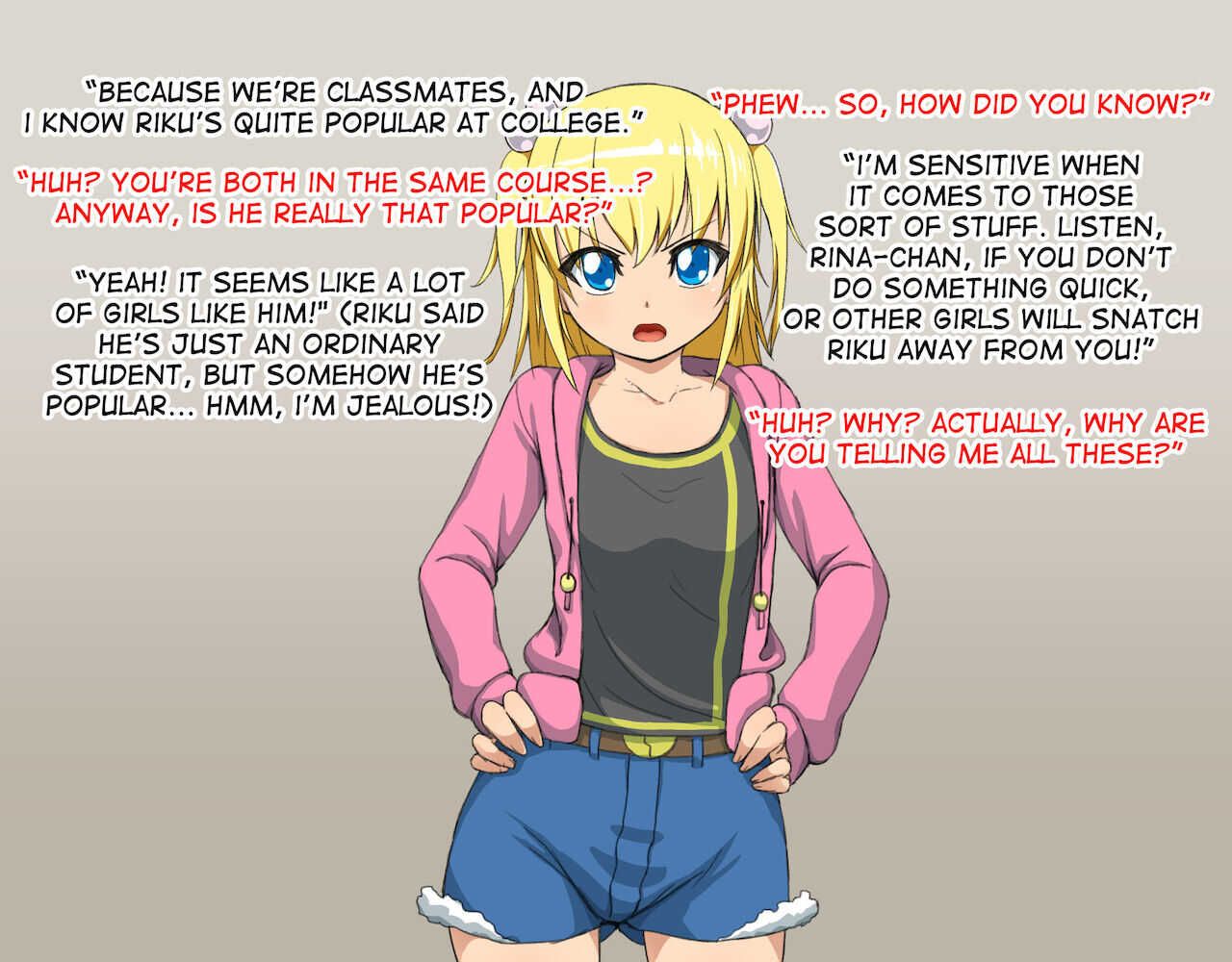 Rina to Riku to Tagosaku page 7 full