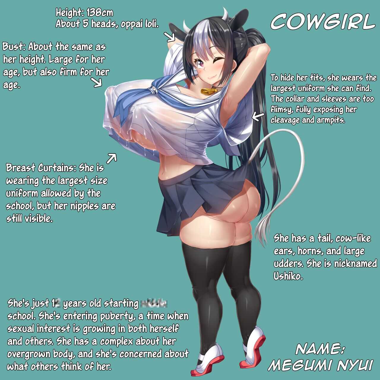 Cowgirl  -Milking Story- page 1 full