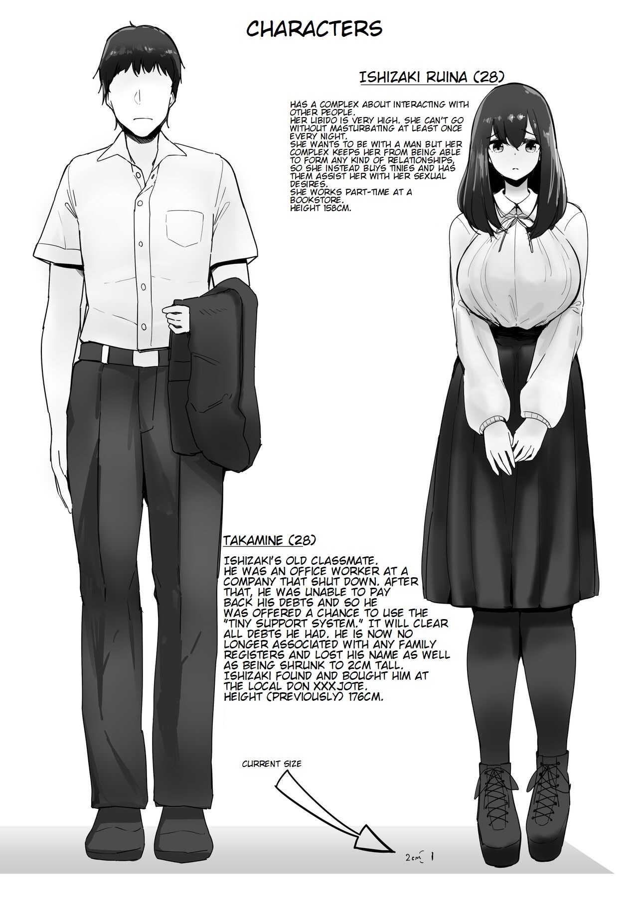Chiisaku Natta Jibun o Katta no ga Mukashi no Doukyuusei Datta Hanashi Jou | The Story of When My Old Classmate Bought Me After I Shrank page 1 full