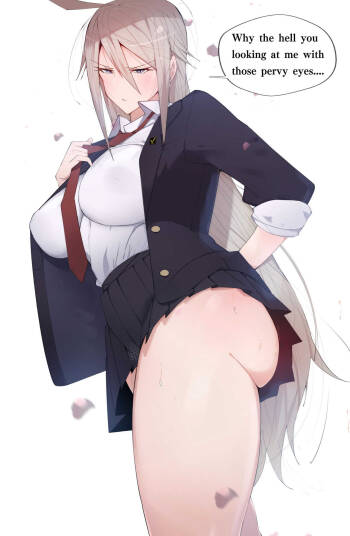 The High School Girl With Russian Blood Whos Lewd Bouncy Body Is Out Of This World! cover