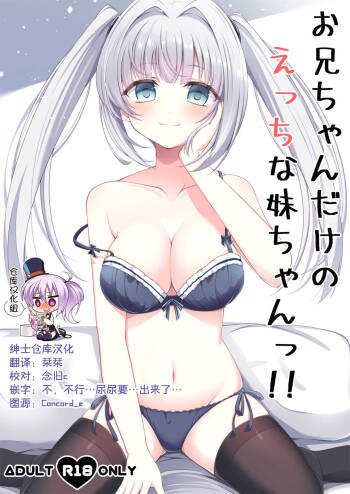 O ani chi ~yandakenoetchina imōto-chan ~tsu!! cover