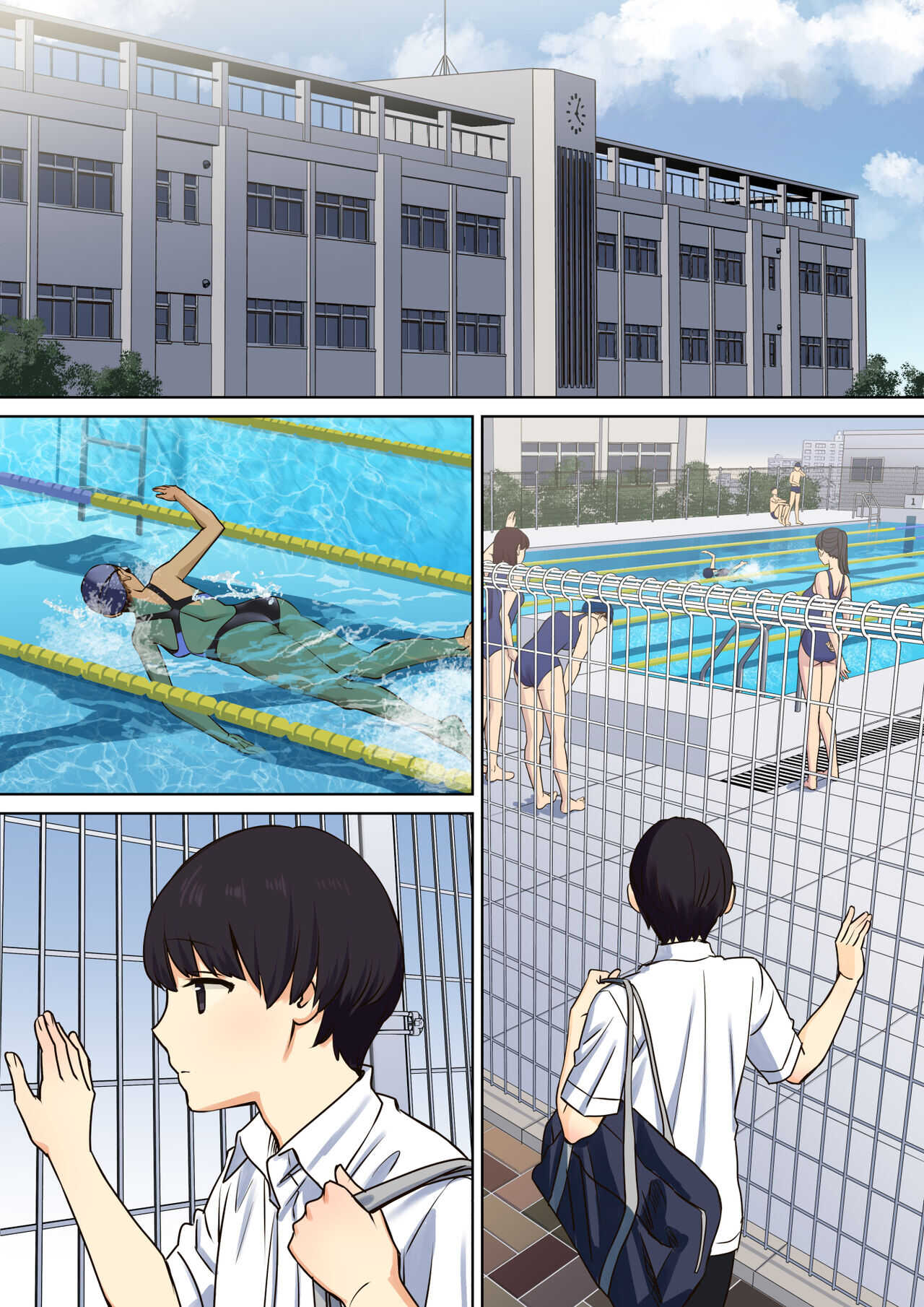 Kanojo no Okaa-san ni Doutei o Ubawareru Hanashi 1 page 3 full