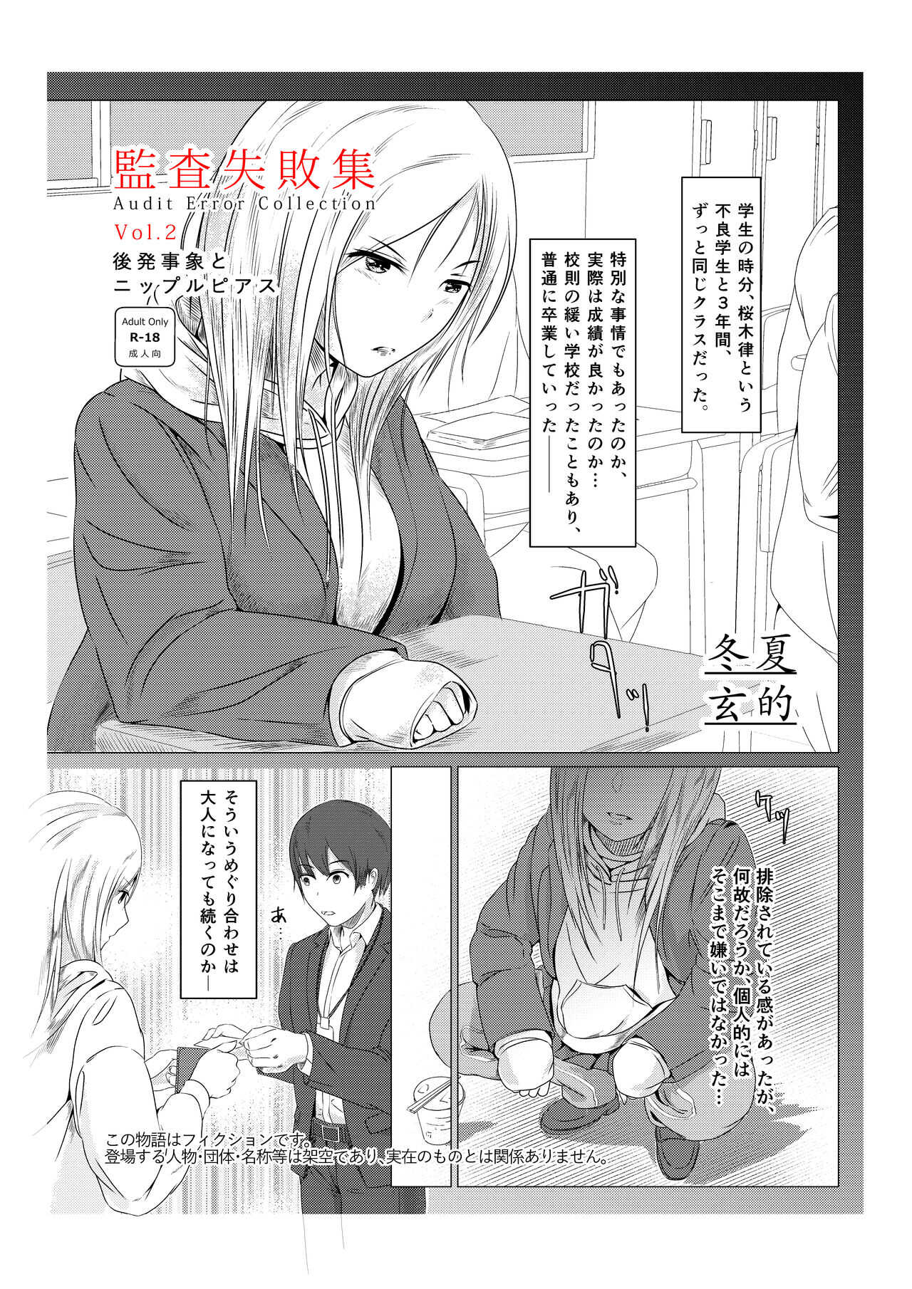 Kansatsu Shippai Shuu Vol. 2  ~Kouhatsu Jijou to Nipple Pierce~ page 1 full