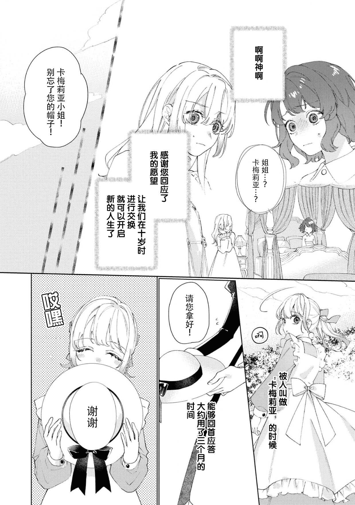 danzai sa reta imōto to jinsei chenji shita no ni, nazeka yandere otto ga morenaku tsuite kuru nodesuga. | 虽和被定罪的妹妹交换了人生、但病娇丈夫每时每刻都在粘我。    莉赛 page 8 full