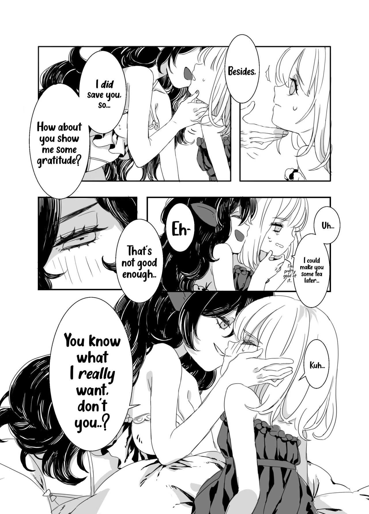 Futanari Onee-san to Onnanoko ga 1&2 | The Futanari Onee-san and the Young Girl's Naughty Story 1&2 page 10 full