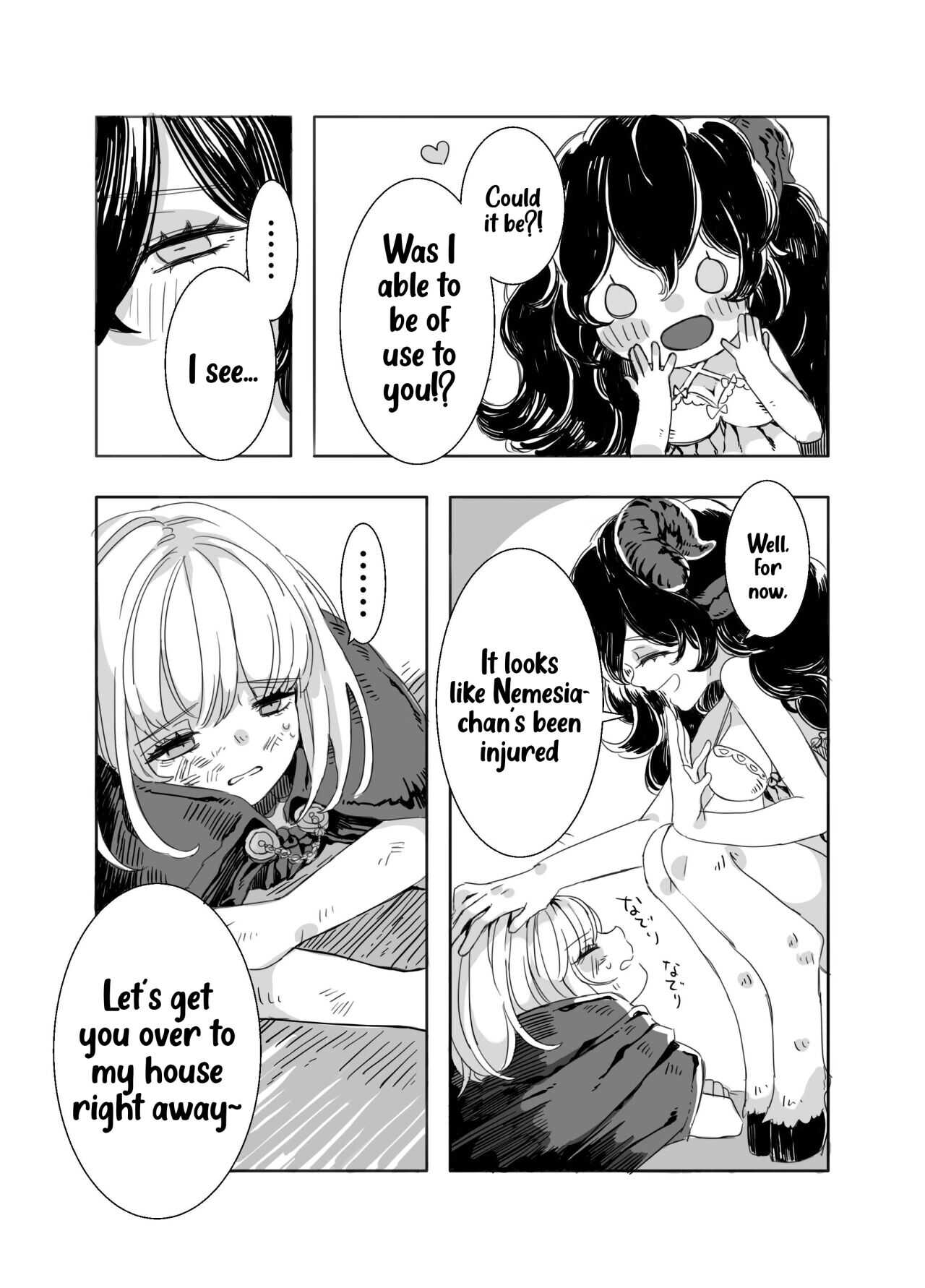 Futanari Onee-san to Onnanoko ga 1&2 | The Futanari Onee-san and the Young Girl's Naughty Story 1&2 page 7 full