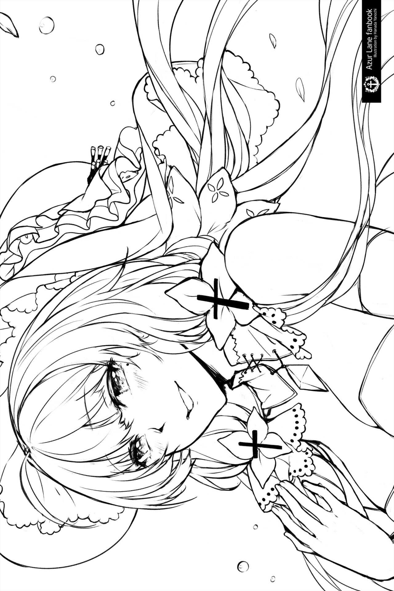 【Hanada Yanochi】Azur Lane Fanbook - Royal Garden（CN） page 2 full