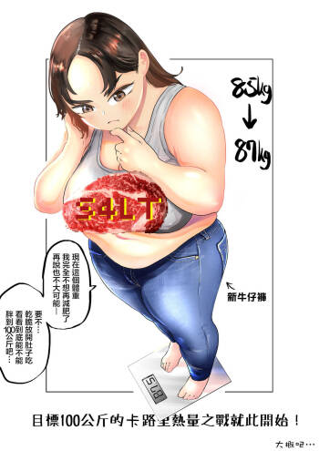 Ai aims for 100kg | 目標100公斤的小藍 cover